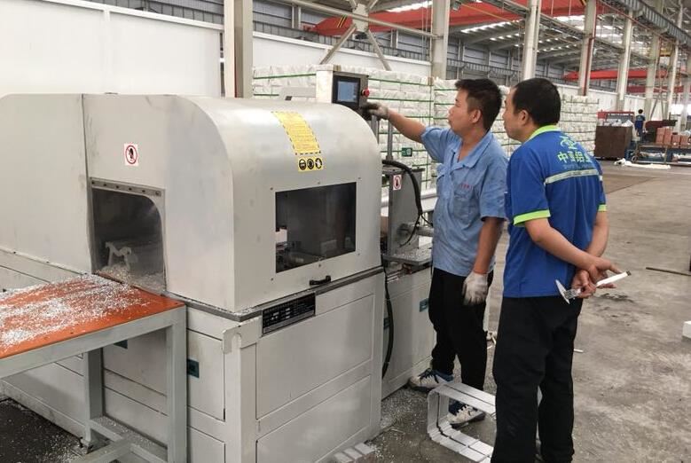 適用于電動機外殼切割的DS-A800鋁合金切割機已服務(wù)于南平、中亞鋁業(yè)